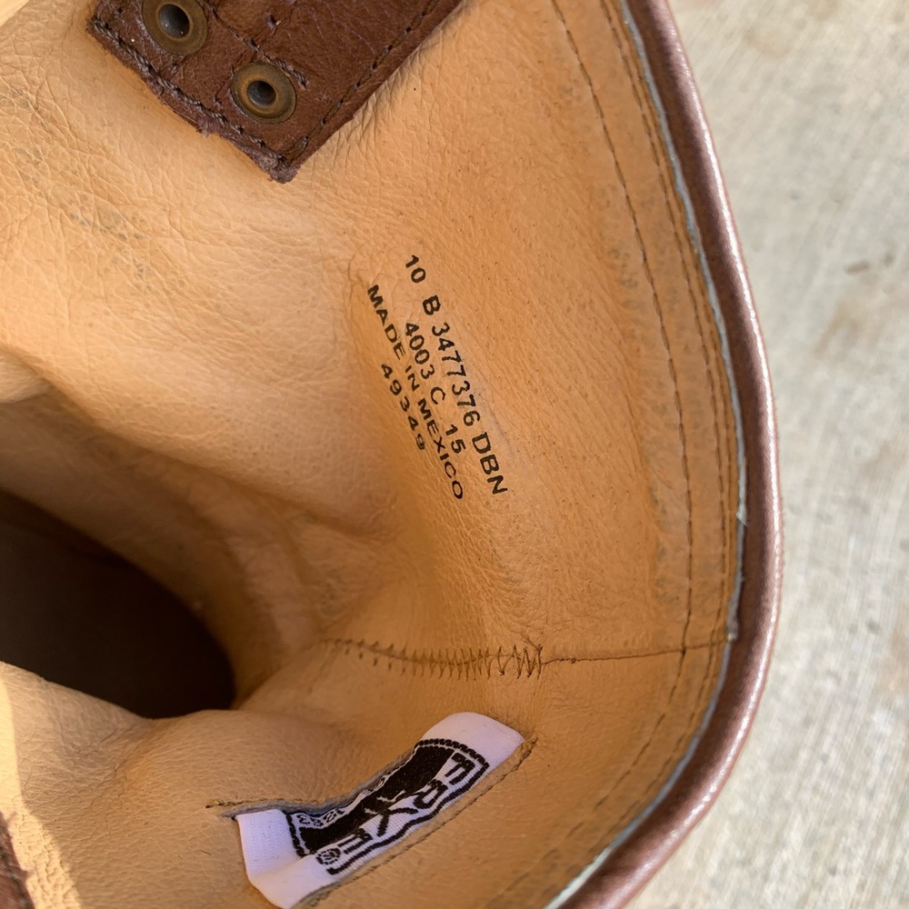 Excellent Condition Frye Carmen Boots size 10 - Picture 4 of 5